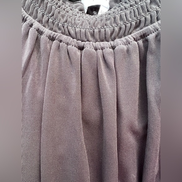 NWOT Frame mock high neck ruched tank blouse top smocked S - Picture 10 of 10